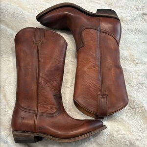Men's Brown Leather Boots